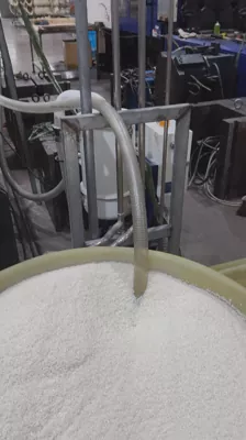 Automatic injection molding machine producing motorcycle helmet shells